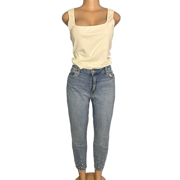 Joe's The Charlie Pearl Skinny Fit Jeans Blue - Picture 5 of 11